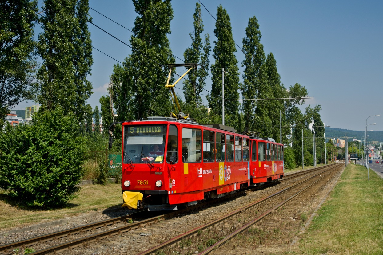 Братислава, Tatra T6A5 № 7931