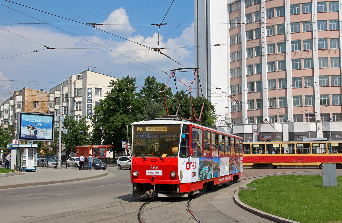 Екатеринбург, Tatra T6B5SU № 366