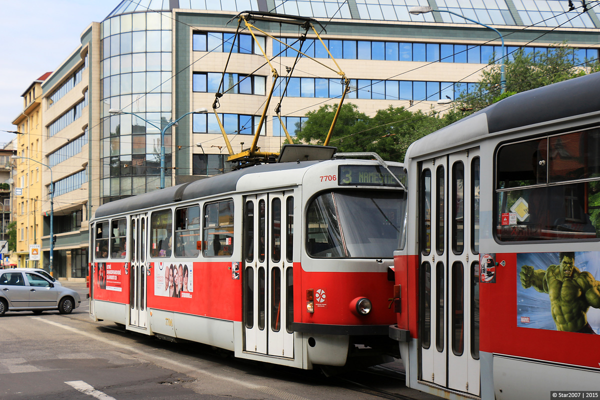 Братислава, Tatra T3R.PV № 7706