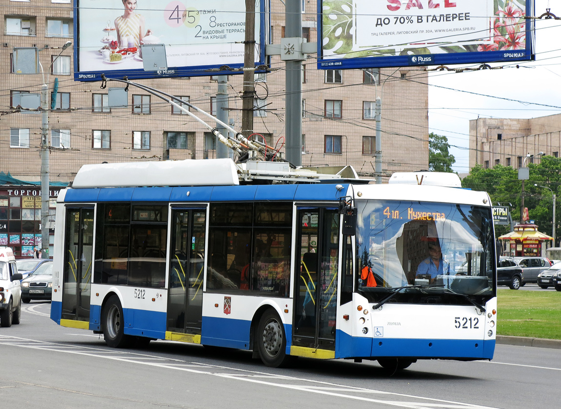 Санкт-Петербург, Тролза-5265.00 «Мегаполис» № 5212
