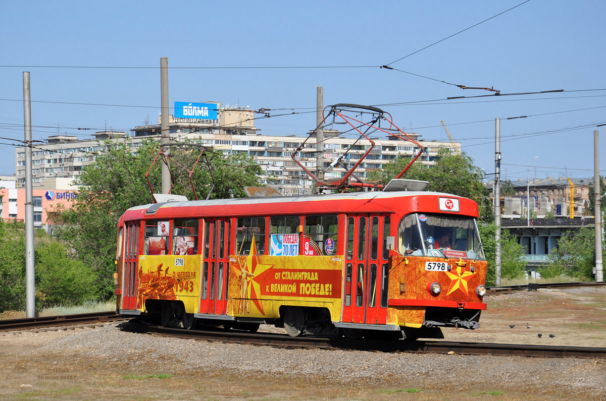 Волгоград, Tatra T3SU № 5798