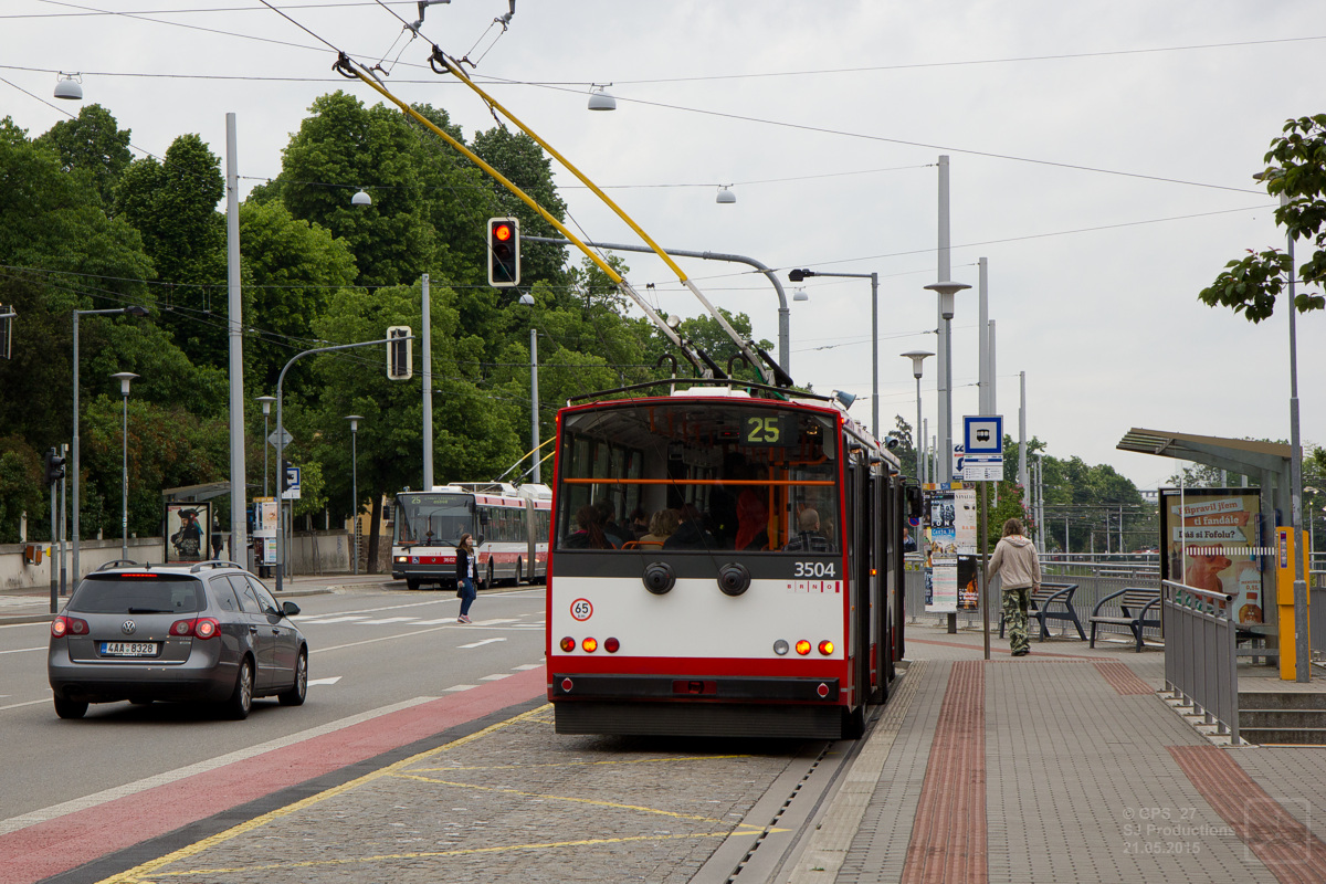 Брно, Škoda 15TrM № 3504