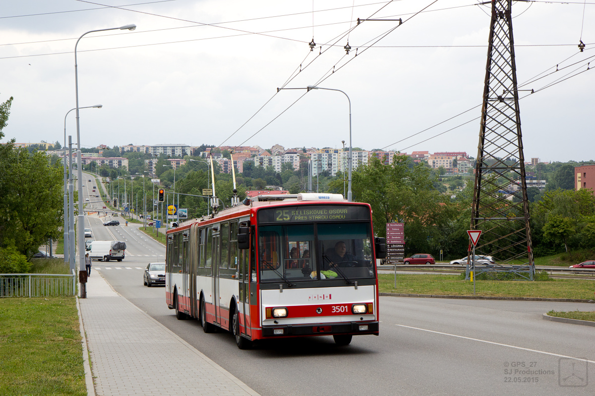Брно, Škoda 15TrM № 3501
