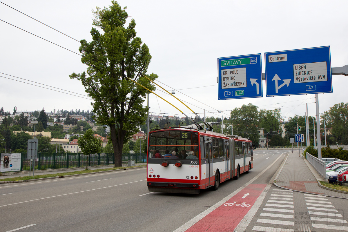 Брно, Škoda 15TrM № 3506