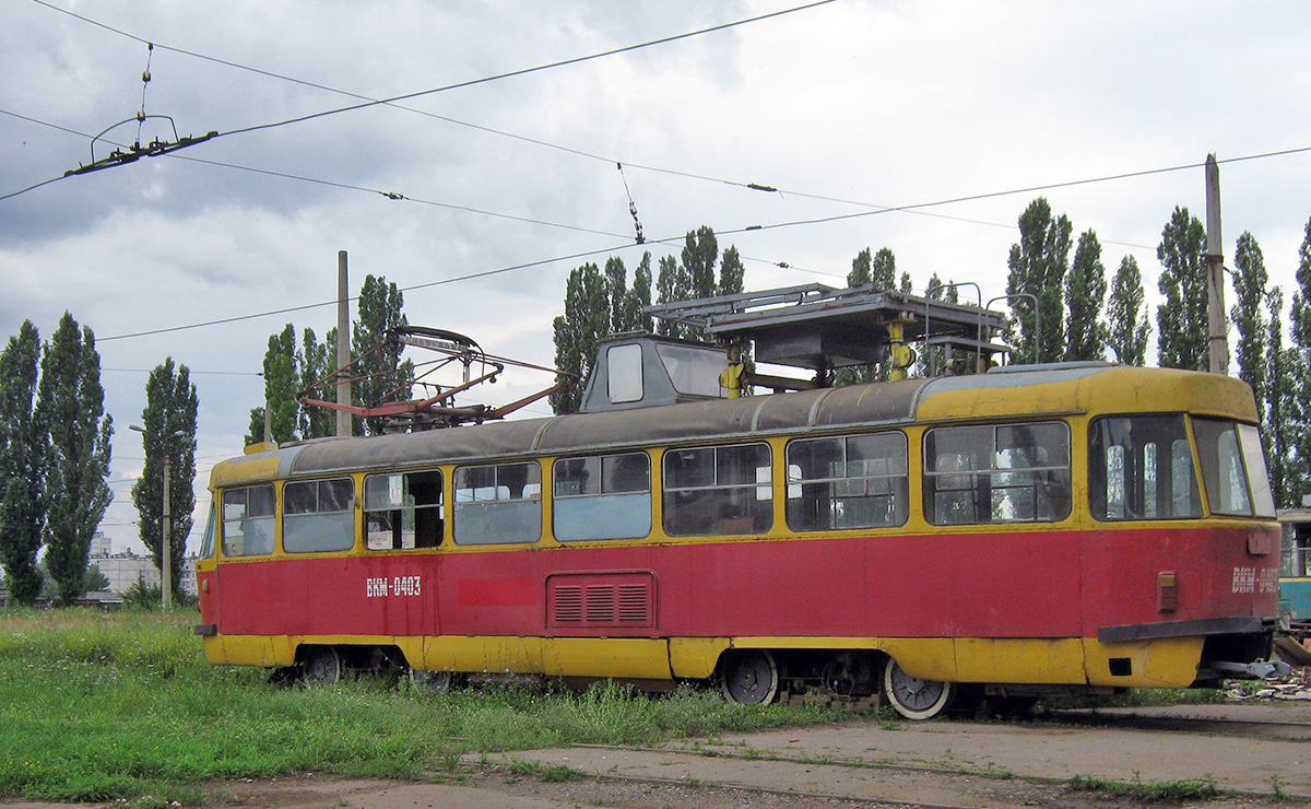 Harkiva, Tatra T3SU (2-door) № ВКМ-0403