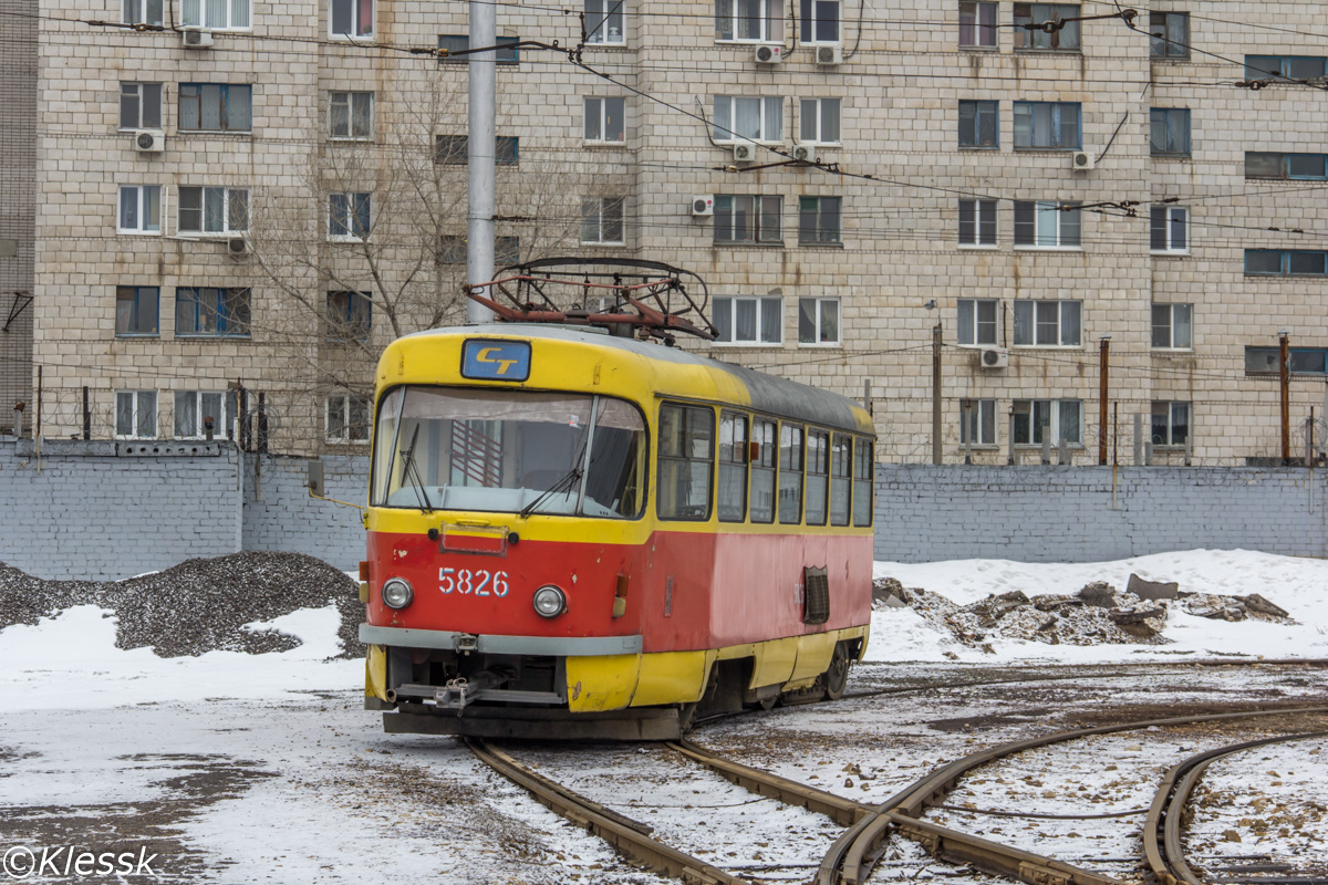 Волгоград, Tatra T3SU № 5826