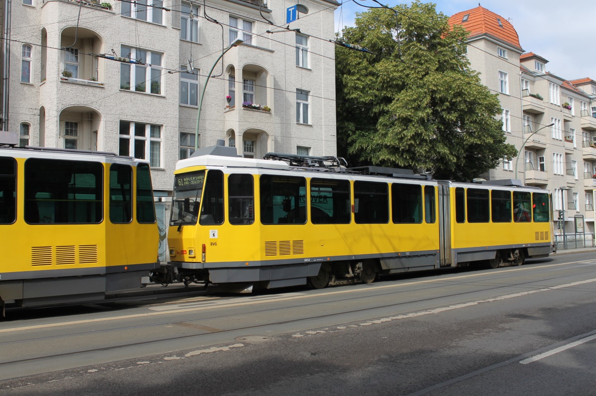 Берлин, Tatra KT4DM № 6054