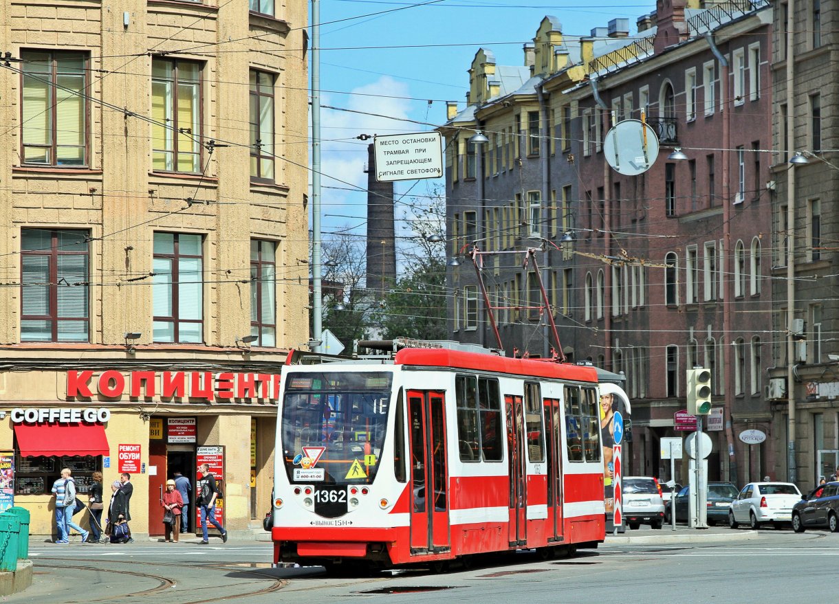 Санкт-Петербург, 71-134А (ЛМ-99АВН) № 1362