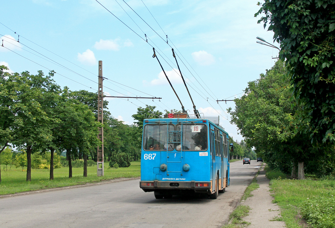 Krivoi Roh, YMZ Т2 mod. 7 # 667