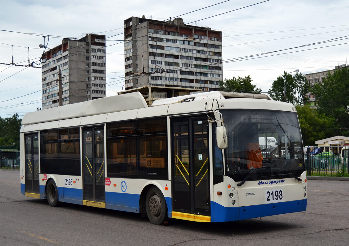 Москва, Тролза-5265.00 «Мегаполис» № 2198