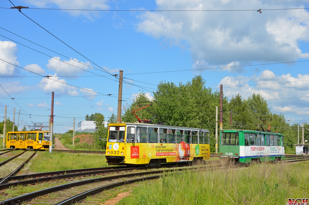 Набережные Челны, 71-605 (КТМ-5М3) № 032; Набережные Челны, 71-605 (КТМ-5М3) № 046