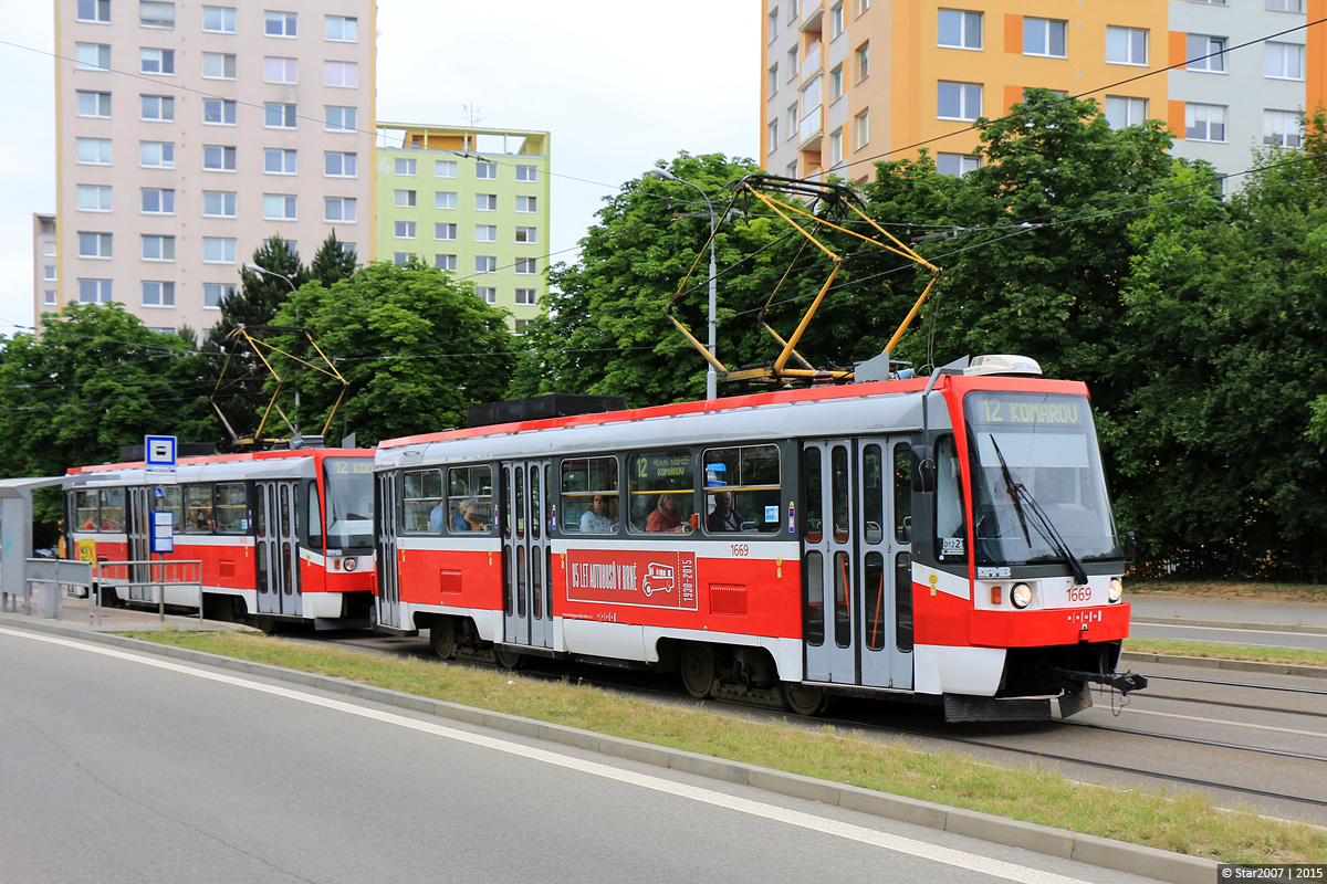 Брно, Tatra T3RF № 1669