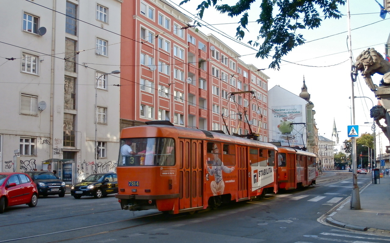 Братислава, Tatra T3SUCS № 7814