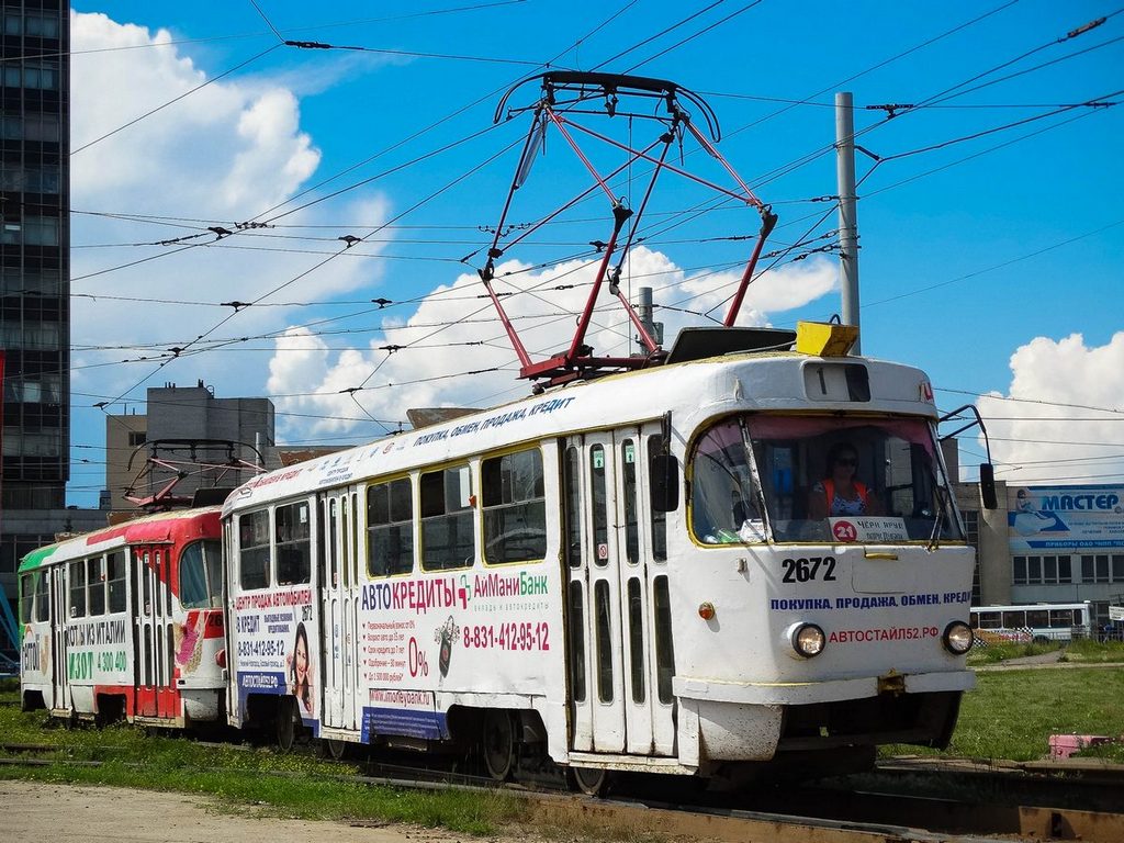 Nizhny Novgorod, Tatra T3SU č. 2672