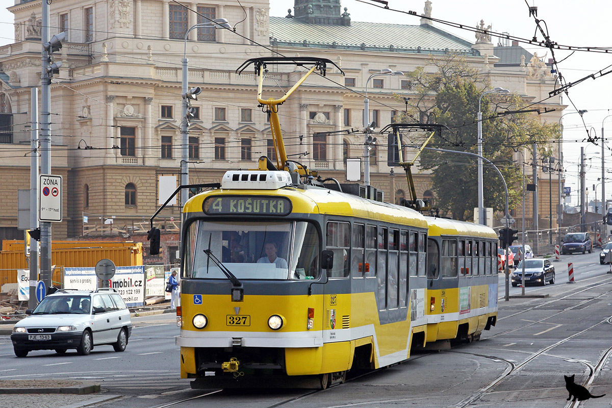 Пльзень, Tatra T3R.PLF № 327