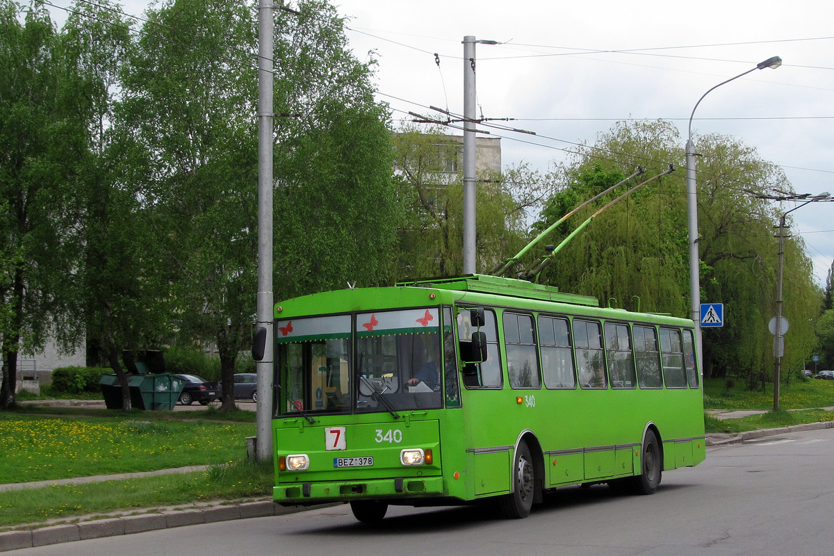 Каунас, Škoda 14Tr13/6 № 340