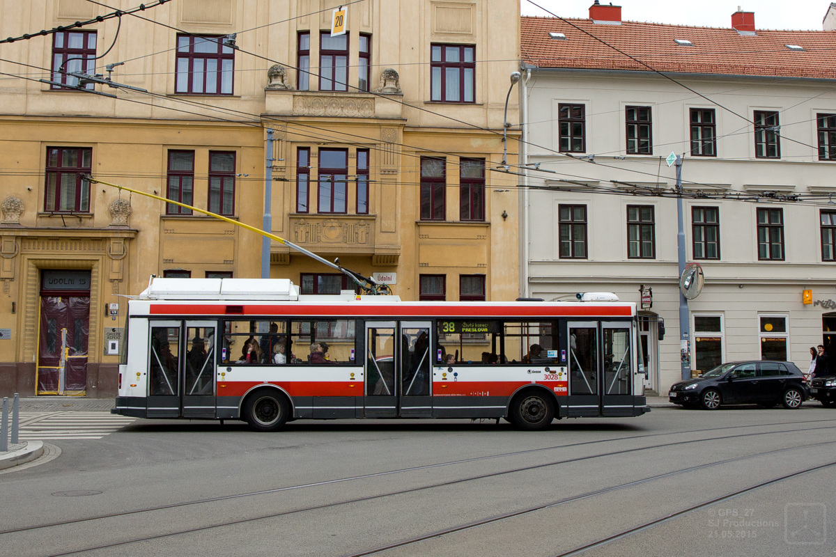 Брно, Škoda 21Tr № 3028