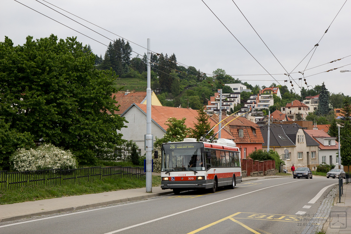 Брно, Škoda 21Tr № 3019
