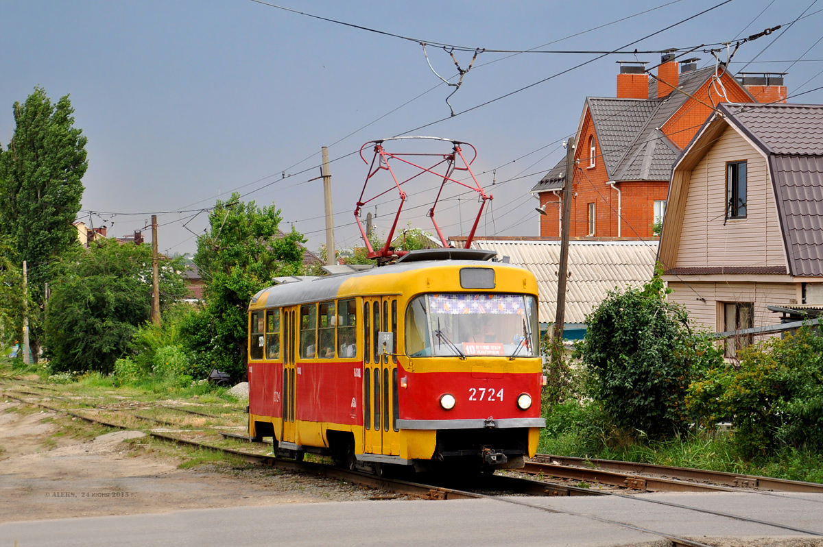 Волгоград, Tatra T3SU № 2724