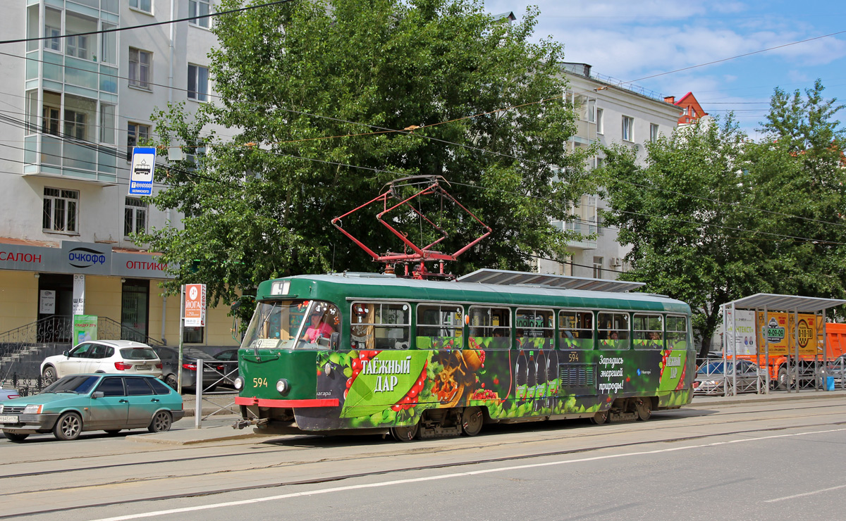 Екатеринбург, Tatra T3SU № 594