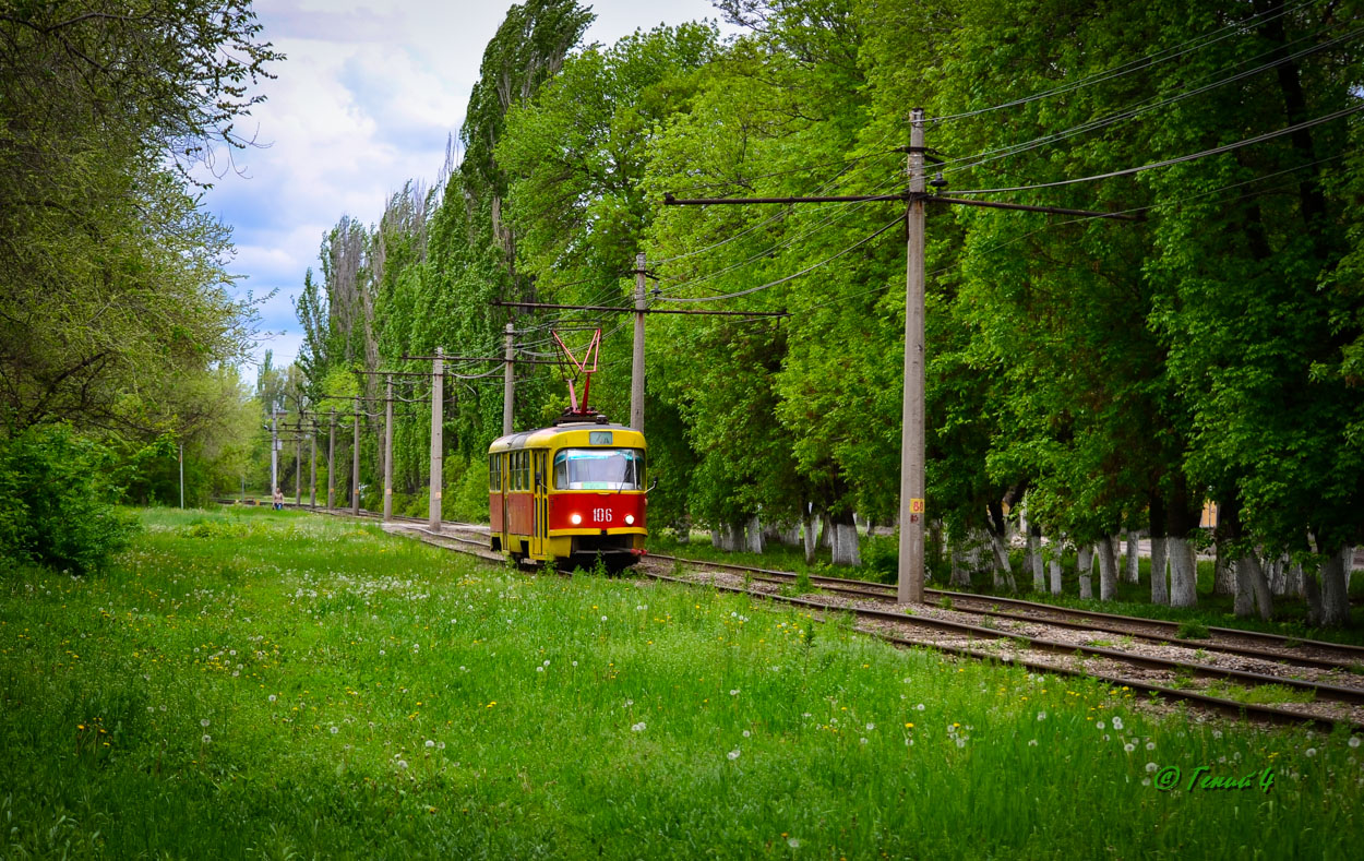 Волжский, Tatra T3SU № 106