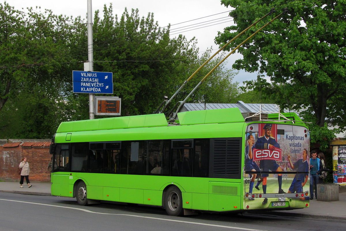 Каунас, Solaris Trollino III 12 AC № 015