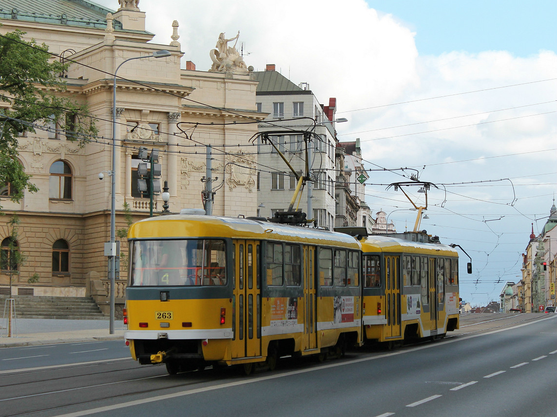 Пльзень, Tatra T3R.P № 263