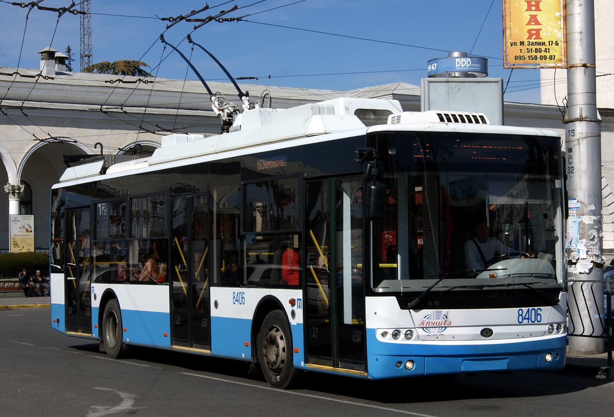 Қырым троллейбусы, Bogdan T70115 № 8406