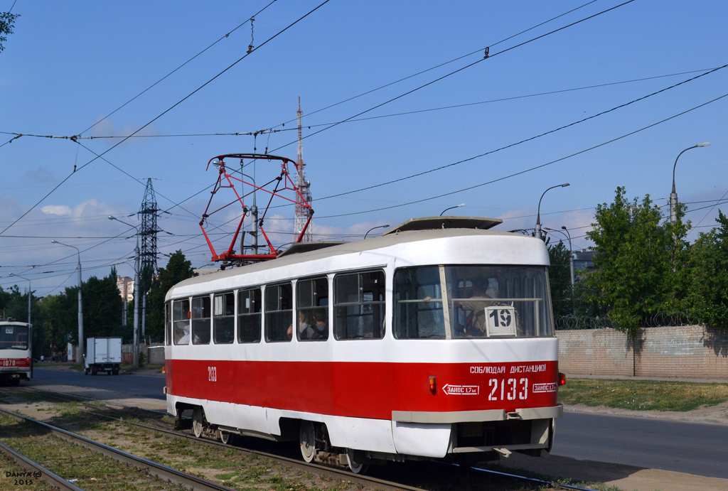 Самара, Tatra T3SU № 2133; Самара — Конечные станции и кольца (трамвай)