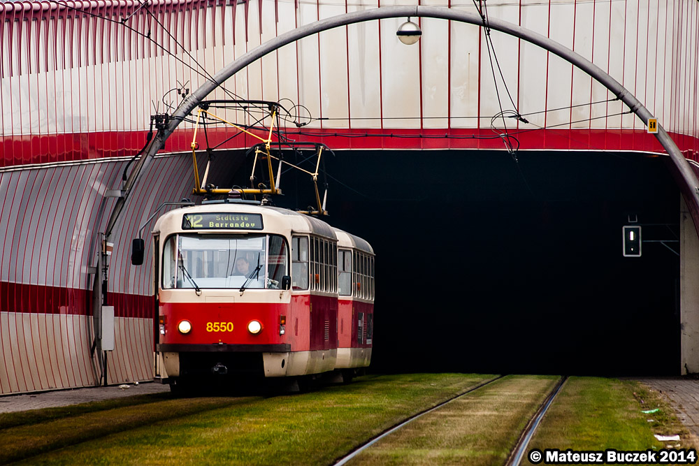 Прага, Tatra T3R.P № 8550
