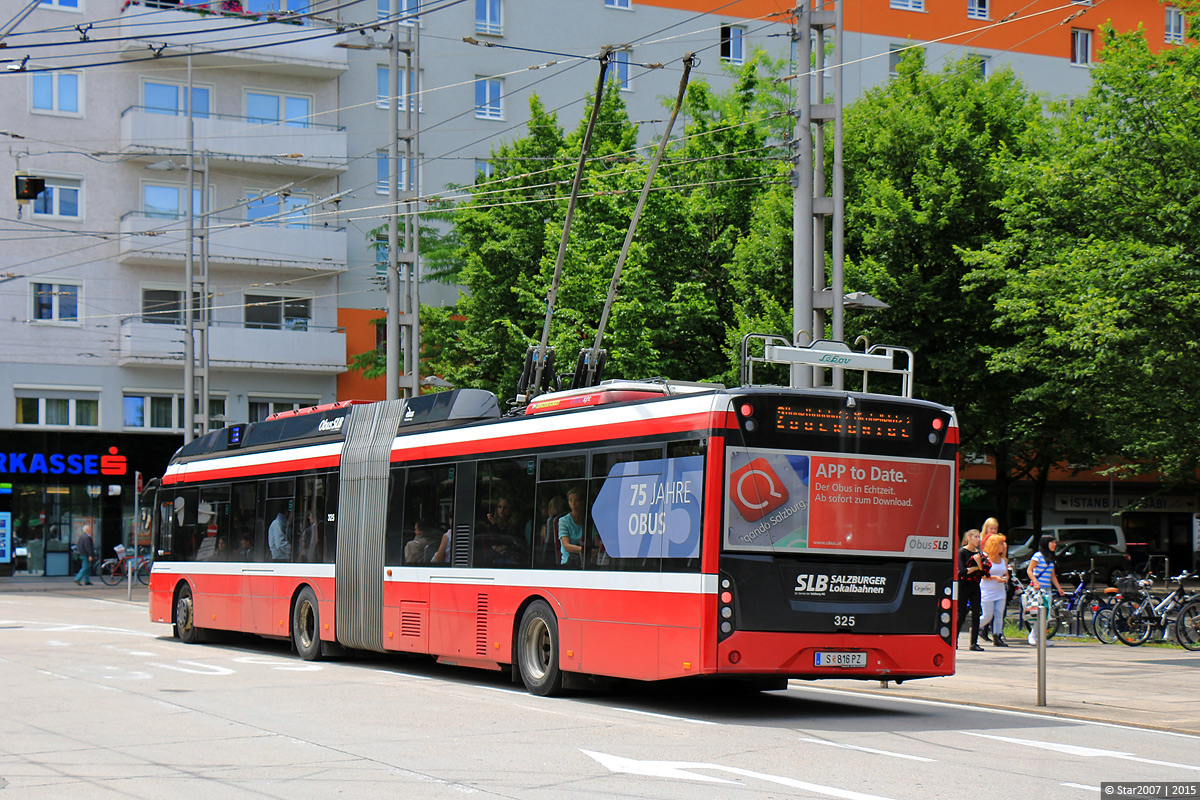 Зальцбург, Solaris Trollino III 18 AC MetroStyle № 325
