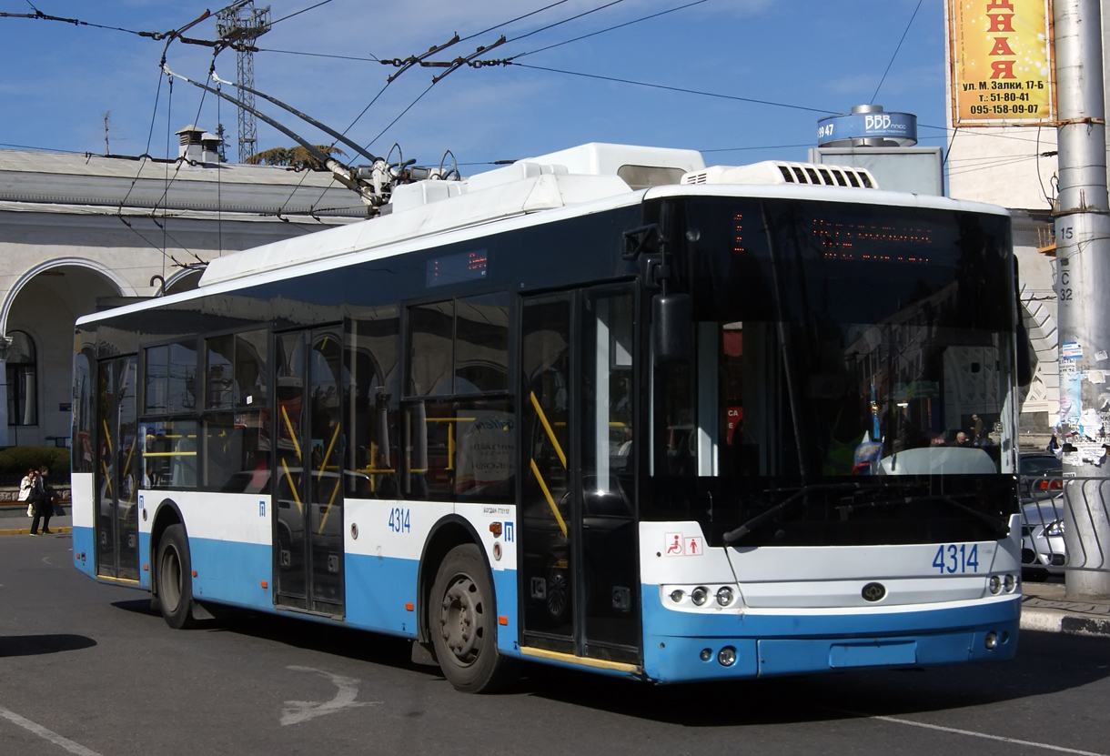Крымский троллейбус, Богдан Т70110 № 4314