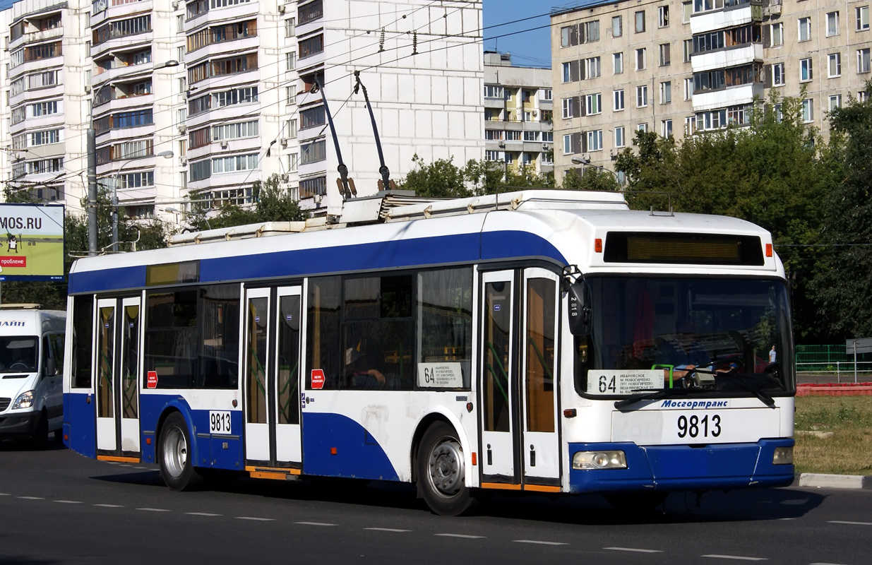 Москва, СВАРЗ-6235.01 (БКМ 32100М) № 9813