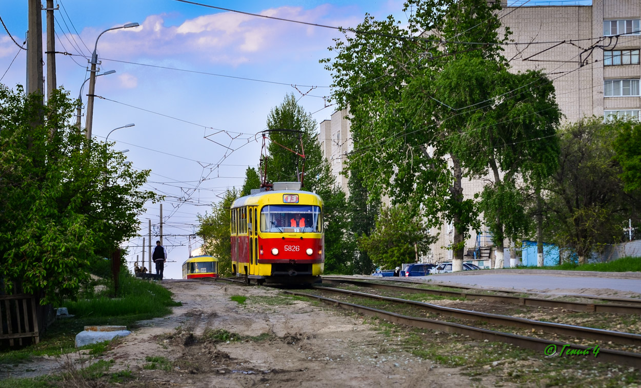Волгоград, Tatra T3SU № 5826