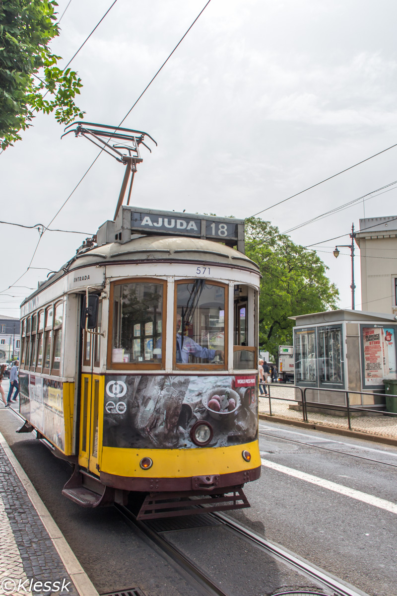 Metropolregion Lissabon, Carris 2-axle motorcar (Remodelado) Nr. 571