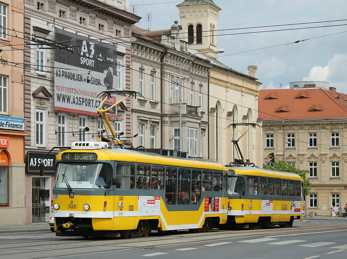 Пльзень, Tatra T3R.PLF № 325
