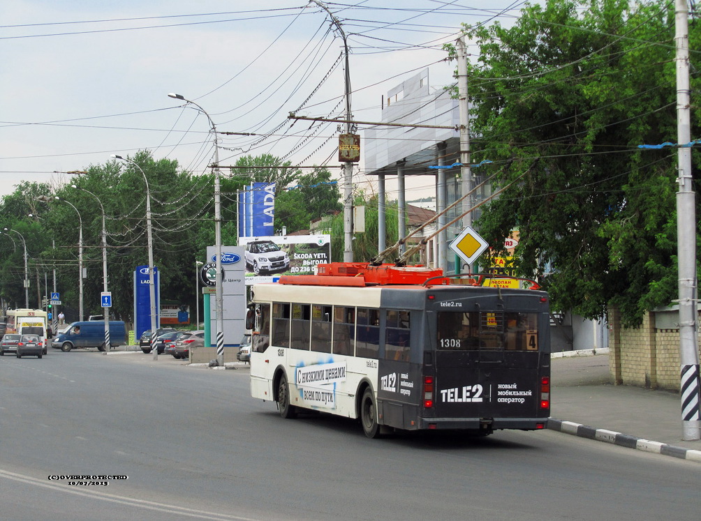 Саратов, Тролза-5275.06 «Оптима» № 1308