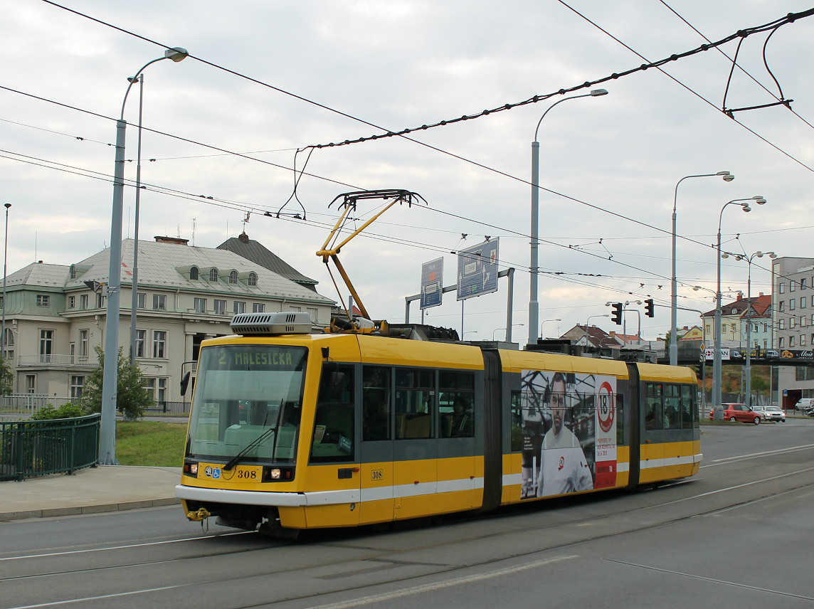 Пльзень, Škoda 03T4 Astra № 308
