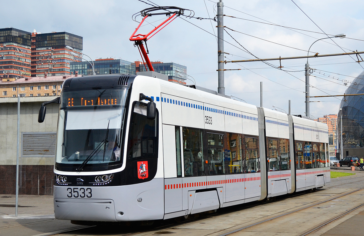 Moskva, 71-414 (Pesa Fokstrot) № 3533 Moskva, 71-414 (Pesa Fokstrot) № 3533