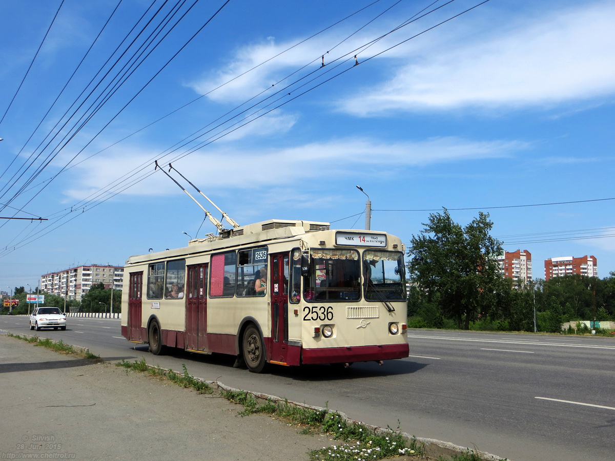Челябинск, ЗиУ-682Г-016 (017) № 2536