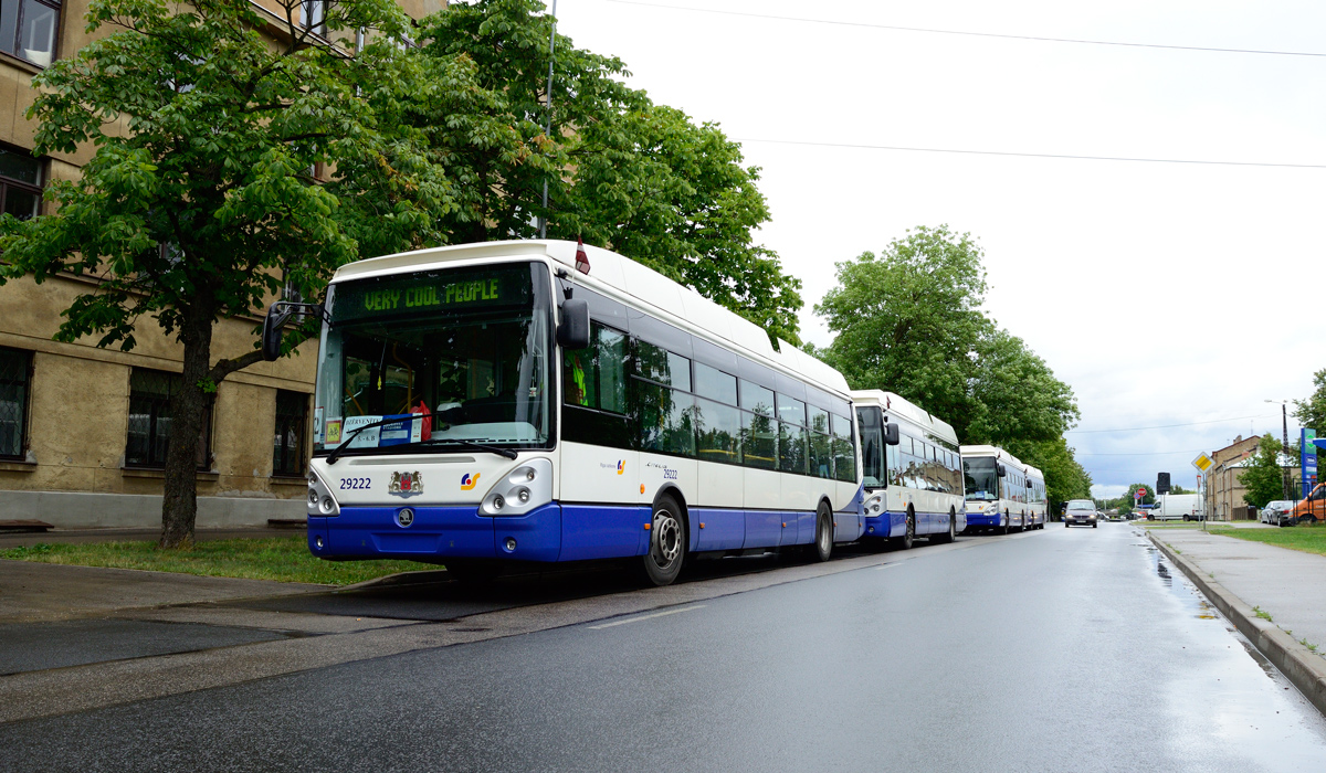 Рига, Škoda 24Tr Irisbus Citelis № 29222 Рига, Škoda 24Tr Irisbus Citelis № 29222