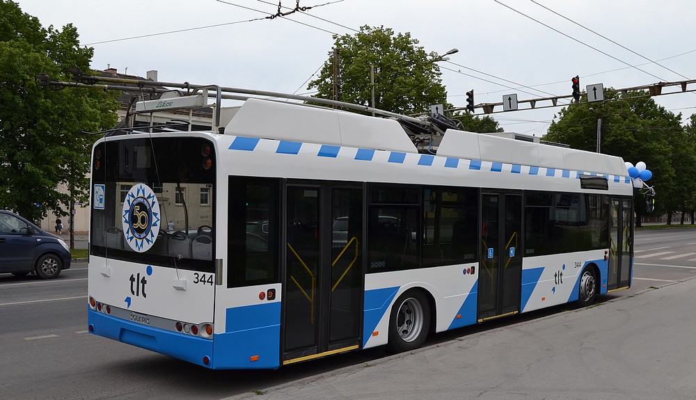 Таллин, Solaris Trollino III 12 AC № 344