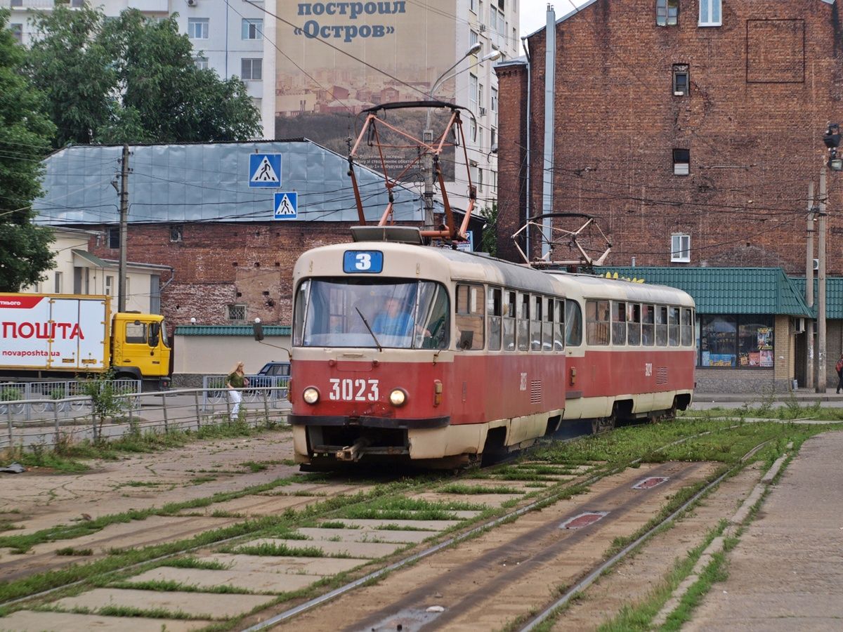 Харків, Tatra T3SU № 3023 Харків, Tatra T3SU № 3023