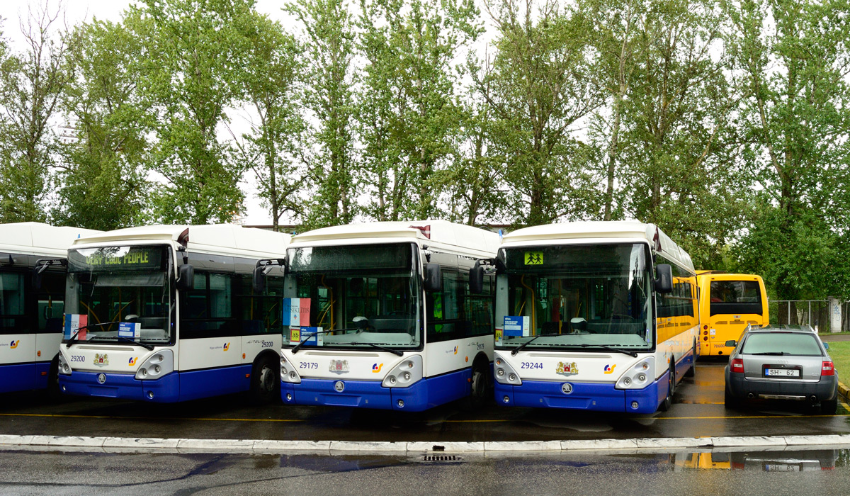 Рига, Škoda 24Tr Irisbus Citelis № 29244; Рига, Škoda 24Tr Irisbus Citelis № 29179; Рига, Škoda 24Tr Irisbus Citelis № 29200