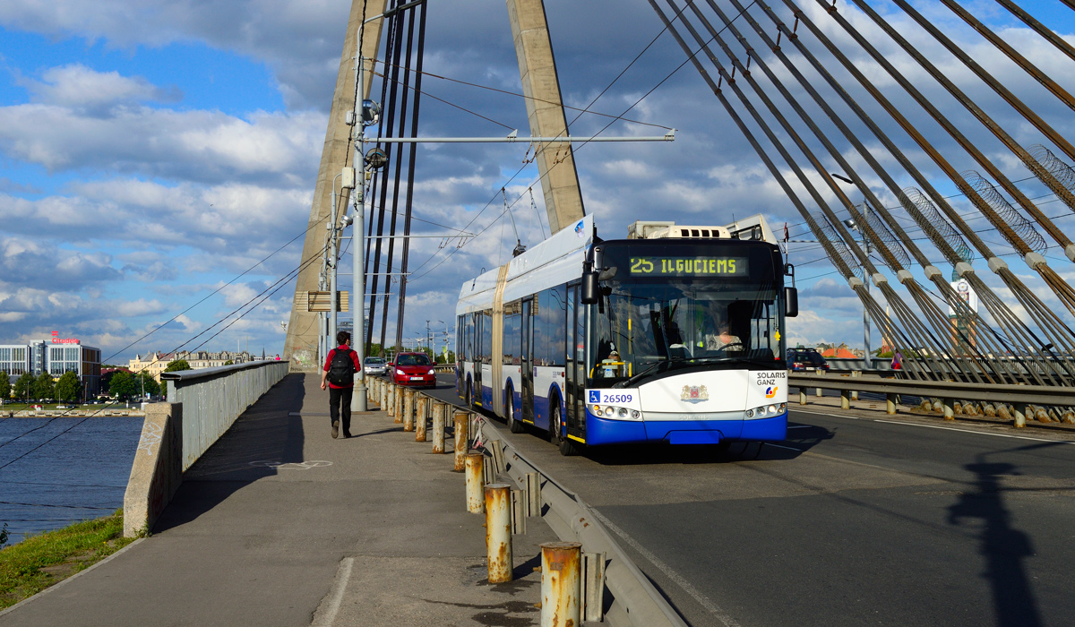 Рига, Solaris Trollino III 18 Ganz № 26509
