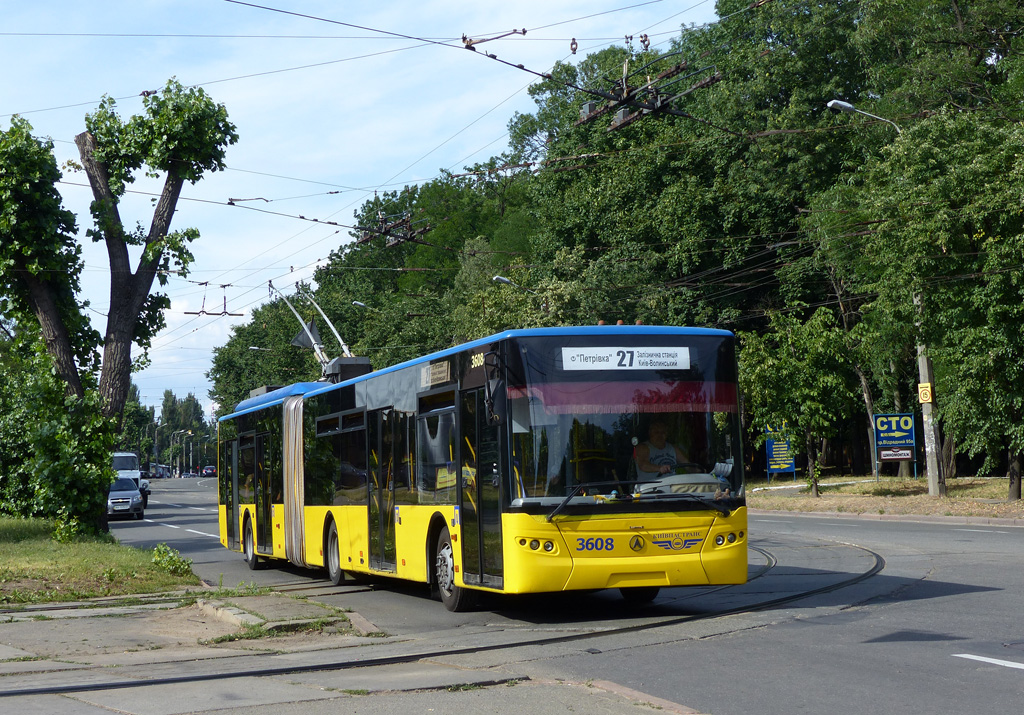 Киев, ЛАЗ E301D1 № 3608