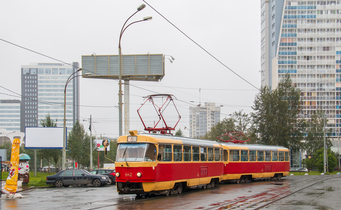 Екатеринбург, Tatra T3SU № 642