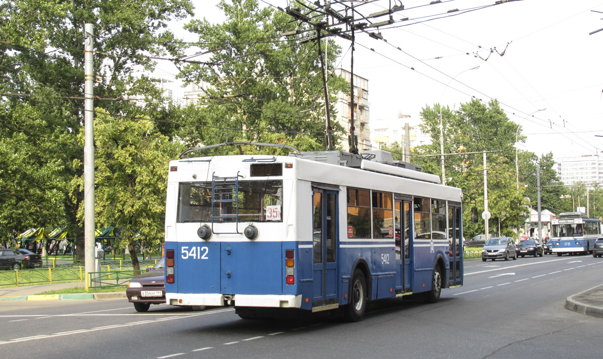 Москва, Тролза-5275.05 «Оптима» № 5412