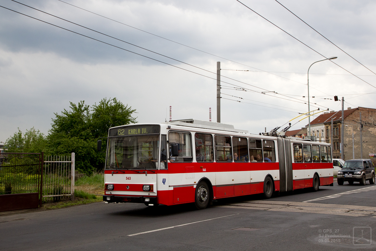 Усти-над-Лабем, Škoda 15Tr13/6M № 563