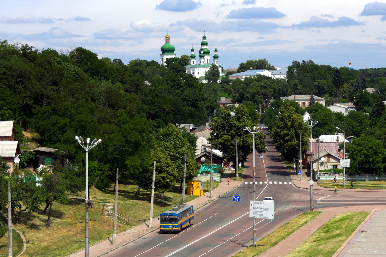 Чернигов, ЗиУ-682В-013 [В0В] № 419; Чернигов — Троллейбусные линии